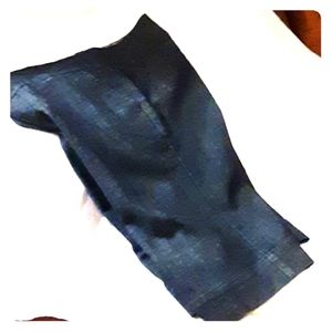 Deep Blue Jean  capris